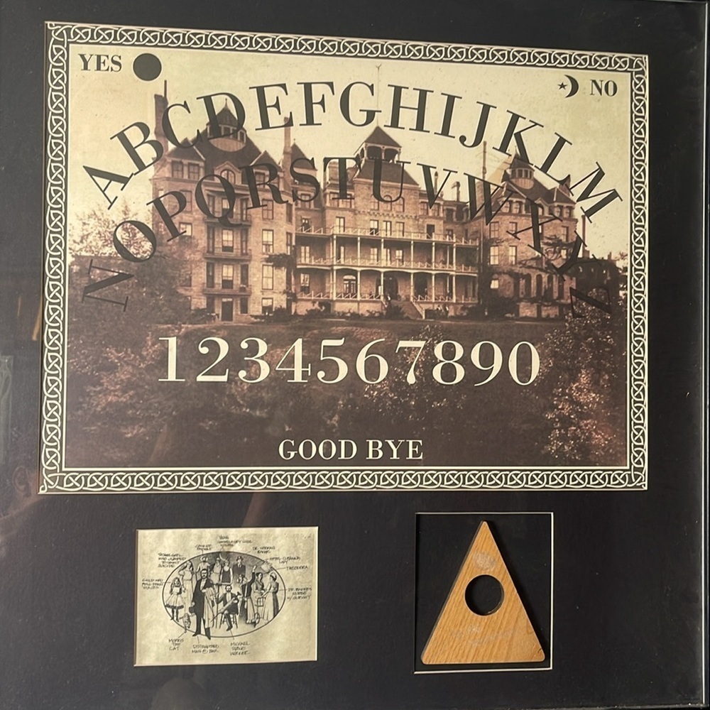 Gallery Framed Crescent Hotel Spirit Board